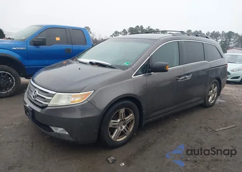 2012 Honda Odyssey Touring/Touring Elite from USA, damaged, VIN 5FNRL5H92CB078025